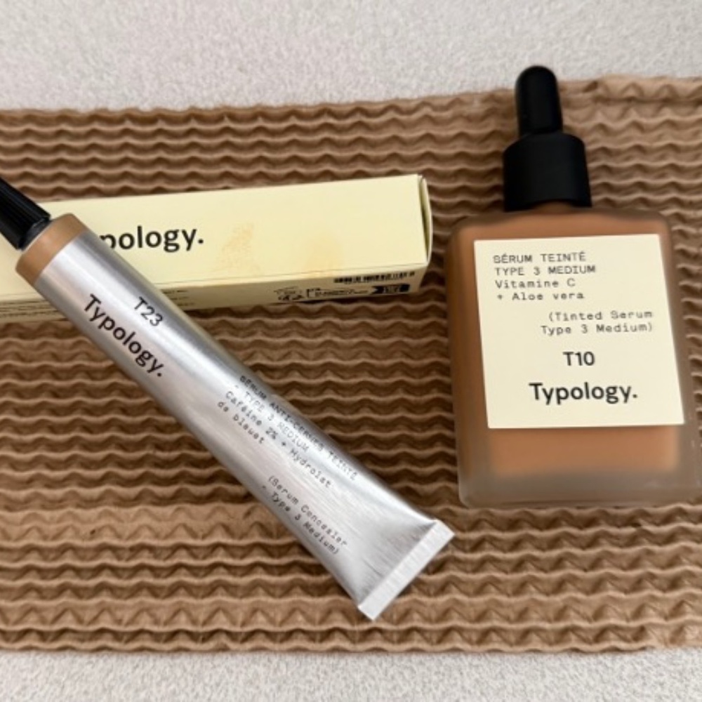 Brand New Typology Tinted Serum Type 3 Medium and Serum Concealer Type 3 Medium